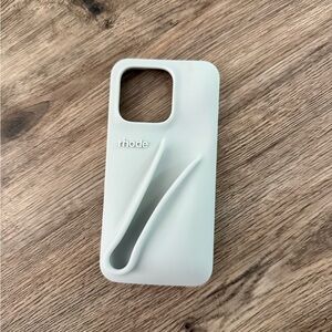 RHODE Light Gray Phone Case iPhone 16 max